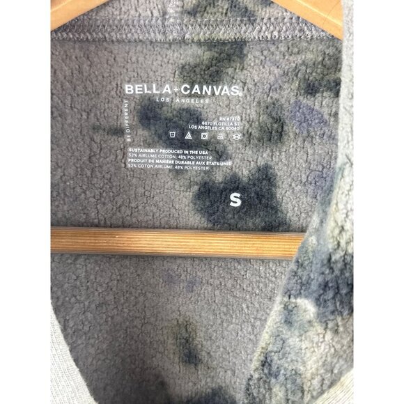 Bella + Canvas S Tie-Dye Cropped Hoodie Size S - Picture 2 of 3
